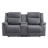 Dean - Double Reclining Loveseat With Center Console