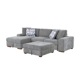 Raife - Sectional With Ottoman