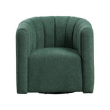 Delaney - Swivel Chair With Ottoman
