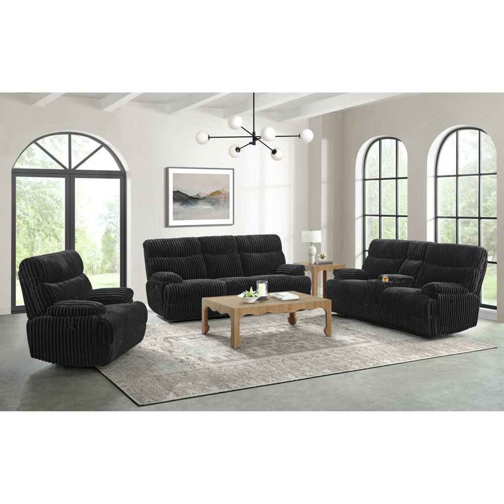 Admiral - Motion Loveseat With Console