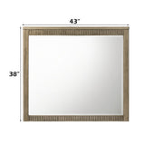 Lakkari - Mirror - Antique Oak