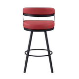Crowley - Swivel Pub Height Chair (Set of 2)