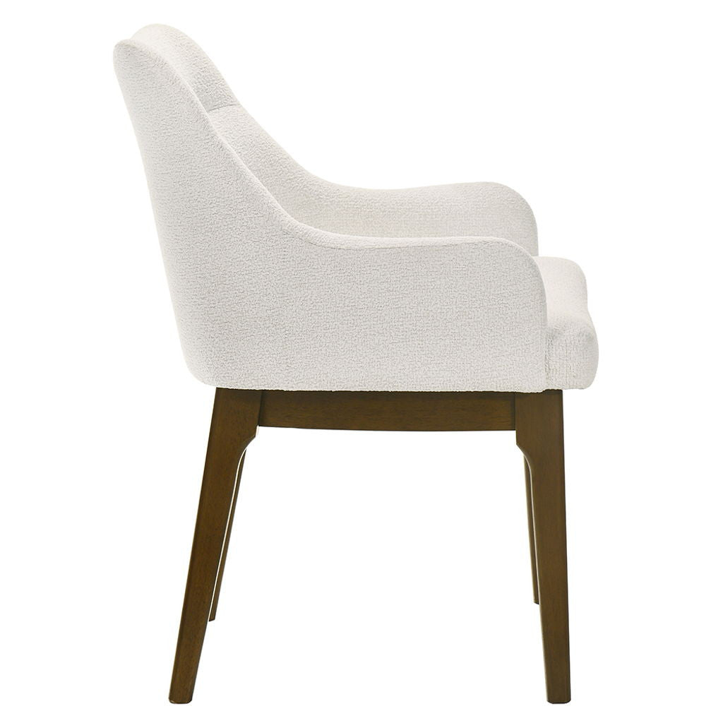Kasha - Side Chair (Set of 2) - Chenille / Vintage Oak