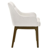 Kasha - Side Chair (Set of 2) - Chenille / Vintage Oak