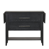 Sable Crest - Drop Leaf Server - Black