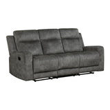 Muncie - Sofa & Loveseat - Dark Gray