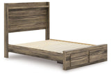 Elbrim - Panel Storage Bed
