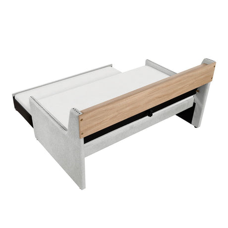 Baxter - Daybed With Trundle - Light Gray