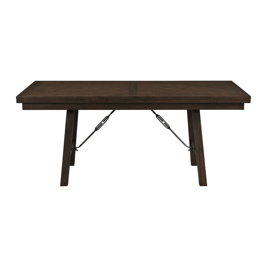 Jax - 6 Piece Dining Set (72" Table, Four Chairs And Bench) - Cherry