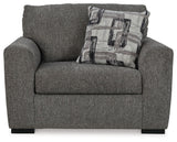 Gardiner - Chair And A Half - Pewter