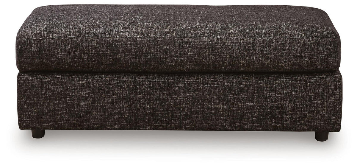 Lentiz - Oversized Accent Ottoman - Onyx