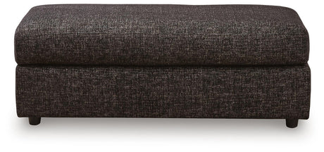 Lentiz - Oversized Accent Ottoman - Onyx
