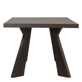 Chestnut Ridge - 5 Piece Dining Room Set (Round 72" Table & 4 Chairs) - Brown / Beige