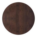 Tioga - 47" Round Table - Brown Cherry