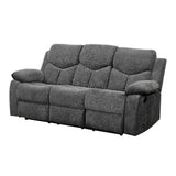 Kalen - Motion Sofa - Gray Chenille