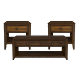 Phillipe - 3 Piece Occasional Table Set (Coffee Table & Two End Table) - Cherry