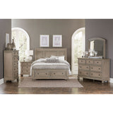 Bethel - Platform Bed With Footboard Storage