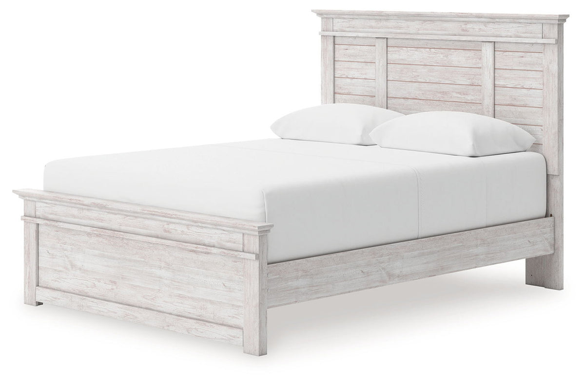 Makidern - Panel Storage Bed