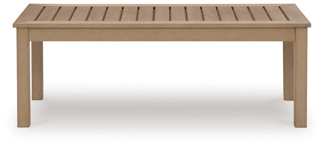 Hallow Creek - Rectangular Cocktail Table - Driftwood