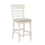 Alburgh - Counter Height Chair (Set of 2) - Light Gray