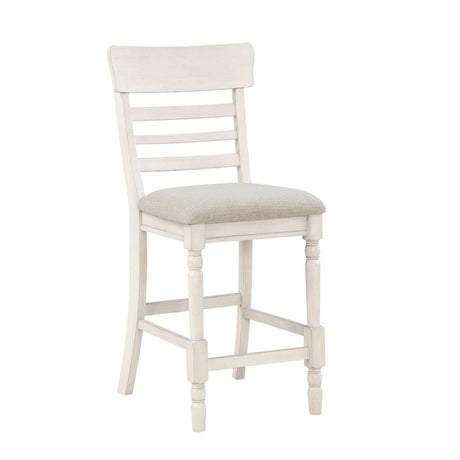 Alburgh - Counter Height Chair (Set of 2) - Light Gray