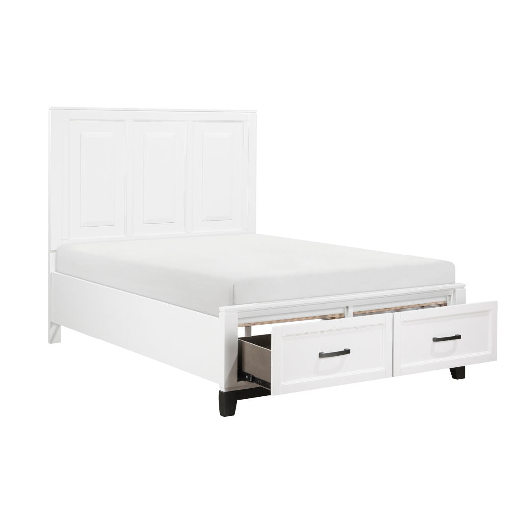 Garretson - Platform Bed With Footboard Storage
