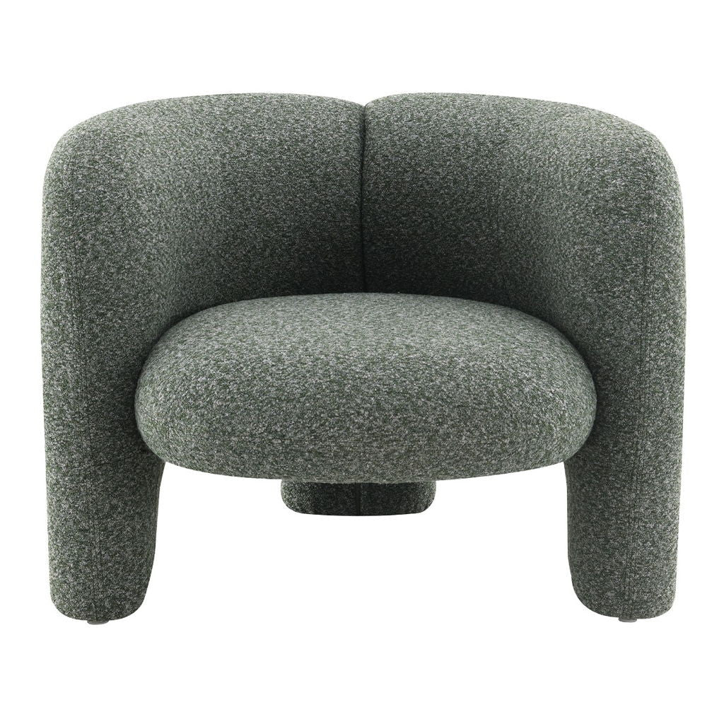 Pemba - Accent Chair - Green Tweed