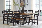 Fleetwood Dining Table and 8 Chairs