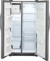 DOIZ S26 Black 26 Cu. Ft. 36" Standard Depth Side by Side Refrigerator with Icemaker