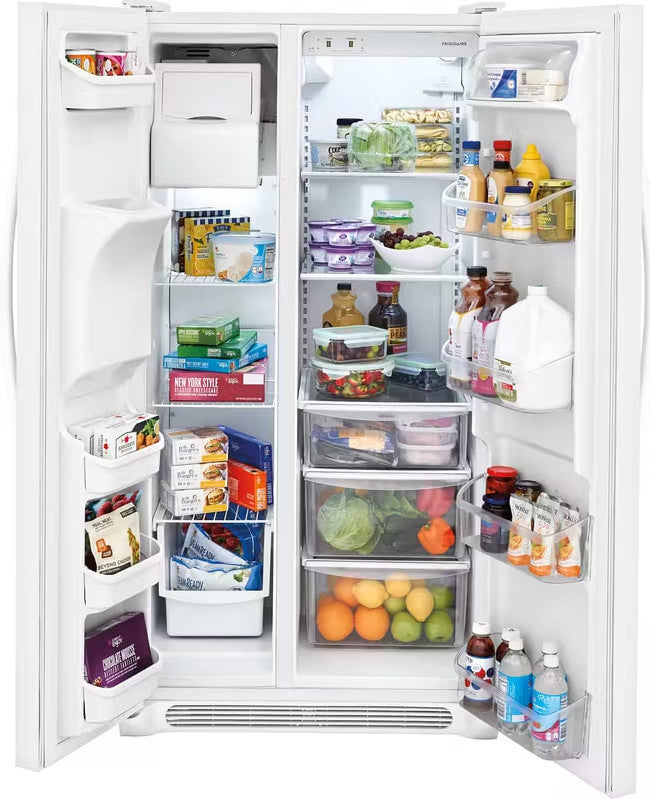 DOIZ S26 White 26 Cu. Ft. 36" Standard Depth Side by Side Refrigerator