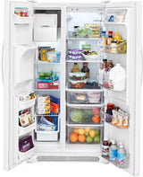 DOIZ S26 White 26 Cu. Ft. 36" Standard Depth Side by Side Refrigerator