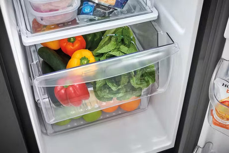 DOIZ S26 White 26 Cu. Ft. 36" Standard Depth Side by Side Refrigerator