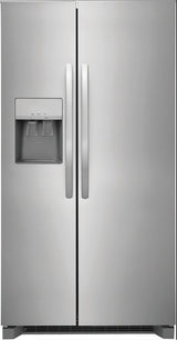 DOIZ S26 Stainless Steel 26 Cu. Ft. 36" Standard Depth Side by Side Refrigerator
