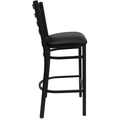 FRISCO Black Bar Stool