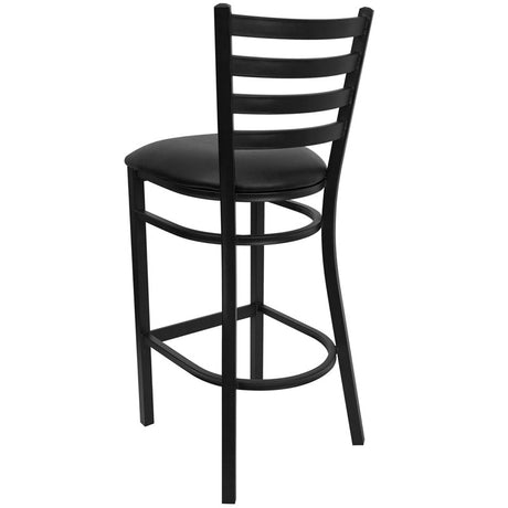 FRISCO Black Bar Stool