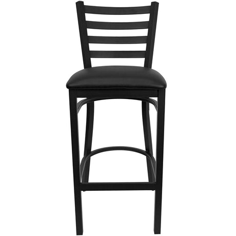 FRISCO Black Bar Stool