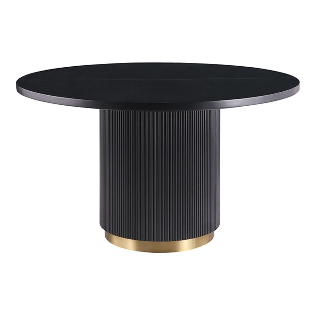 Monaco 5-PC Black/Gold Game Dining Set