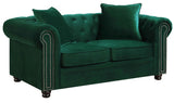 ISADORA Green Sofa & Loveseat