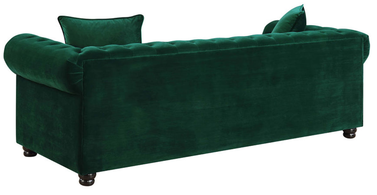 ISADORA Green Sofa & Loveseat