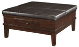 GLENDALE 38" Wide Ottoman/Coffeetable Lift Top