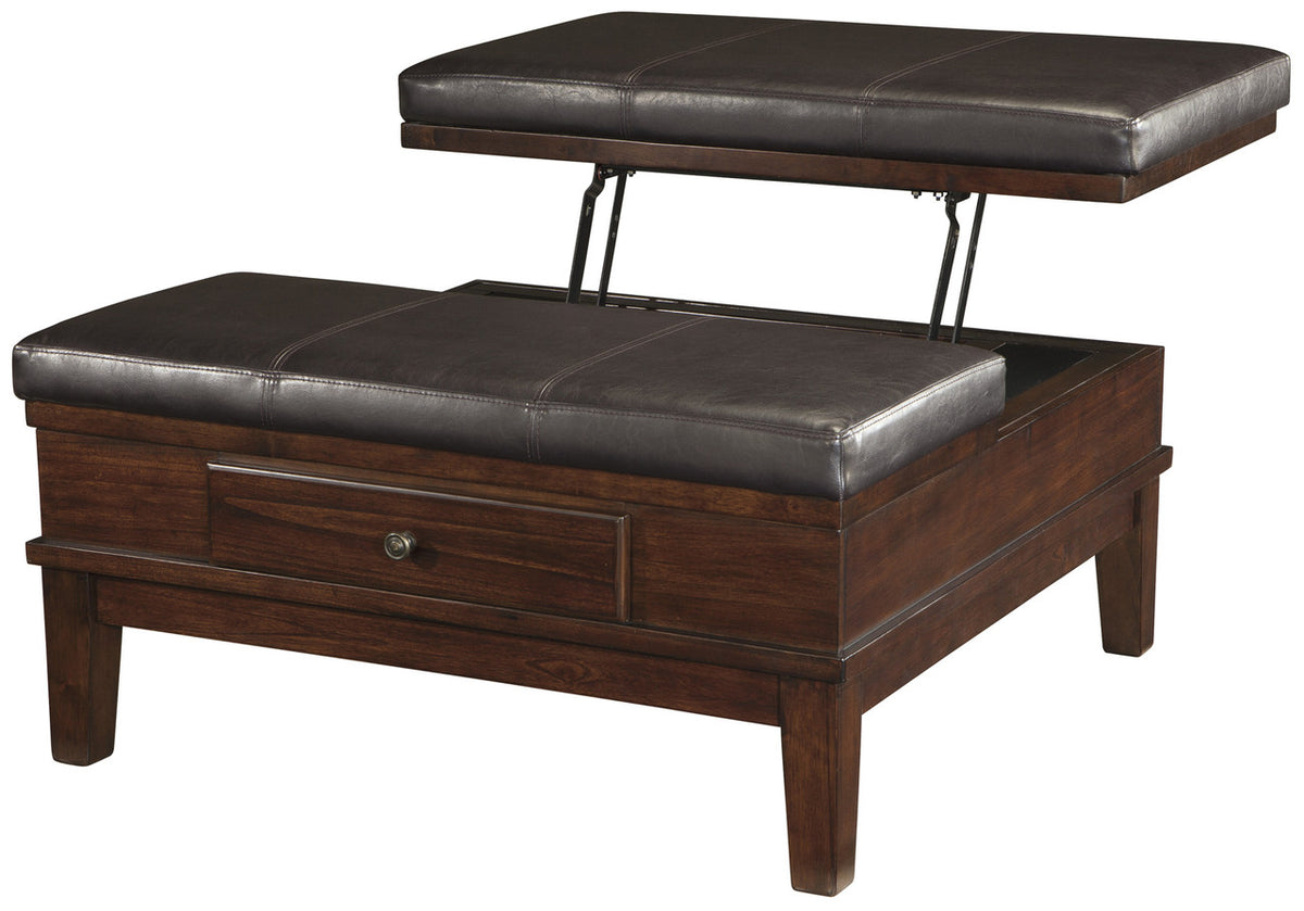 GLENDALE 38" Wide Ottoman/Coffeetable Lift Top