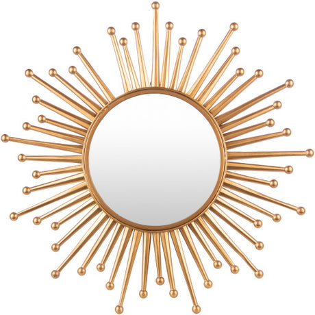 DEL SOL Gold 37" Wall Mirror