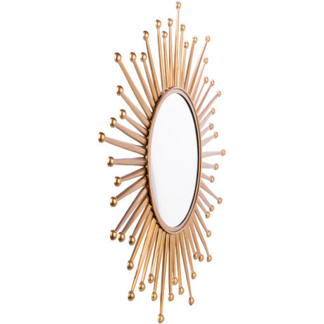 DEL SOL Gold 37" Wall Mirror