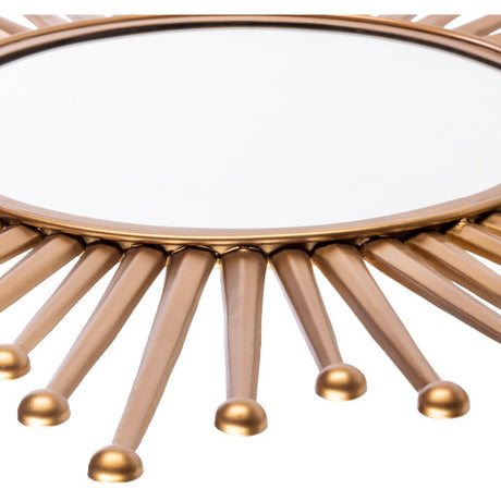 DEL SOL Gold 37" Wall Mirror