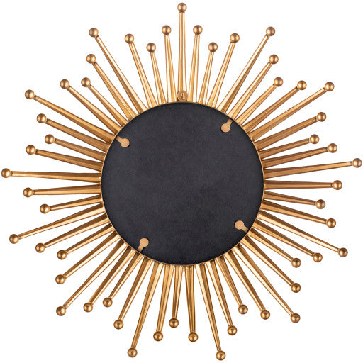 DEL SOL Gold 37" Wall Mirror