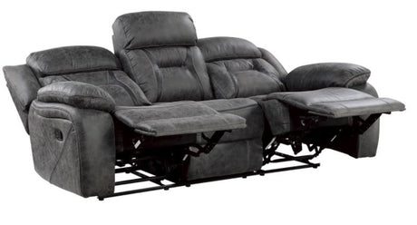 PEGASUS Gray 3 Piece Reclining Livingroom