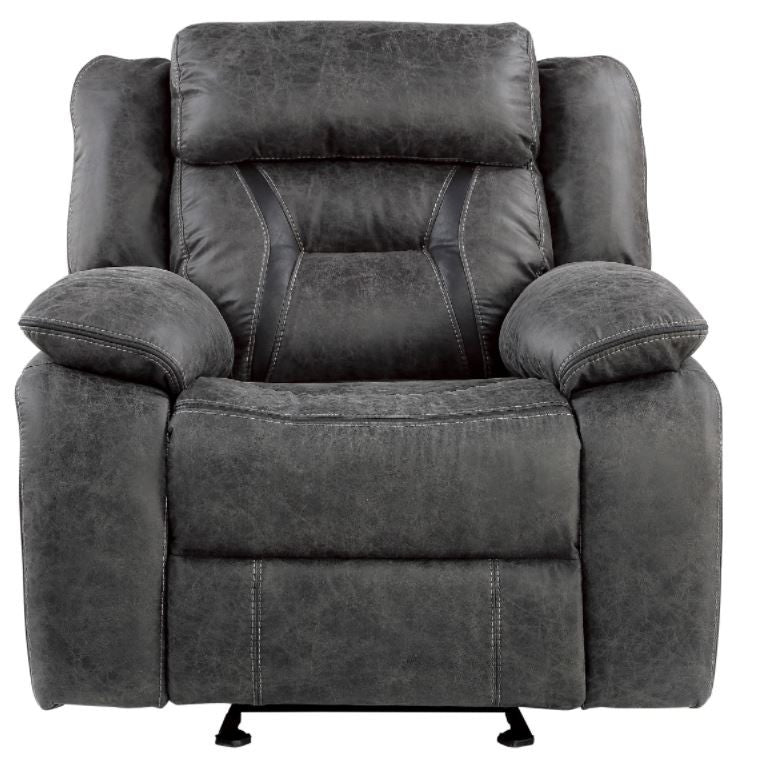 PEGASUS Gray 3 Piece Reclining Livingroom