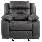 PEGASUS Gray 3 Piece Reclining Livingroom