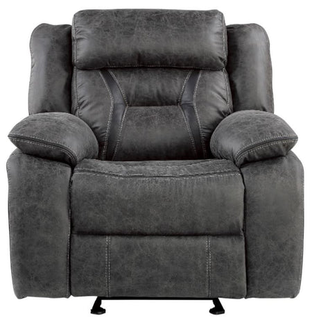 PEGASUS Gray 3 Piece Reclining Livingroom