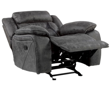 PEGASUS Gray 3 Piece Reclining Livingroom